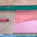 Приклеивание керамической плитки