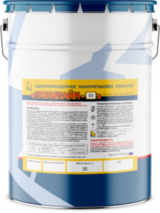 Полиуретановая мастика для устройства и ремонта кровель, гидроизоляции Полилайн-03