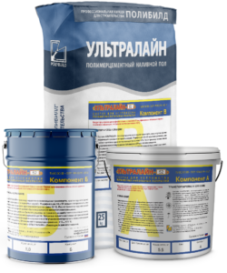 Тонкослойный полимерцементный наливной пол "Ультралайн-52"