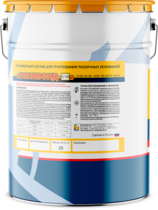 Универсальная полимерная грунтовка для пористых оснований
